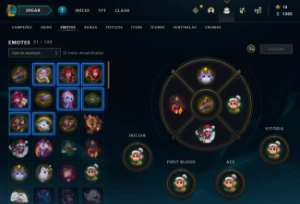 vendo Conta smurf HANDLEVEL ex gold nivel 42 super barato - League of Legends LOL