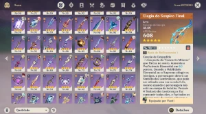 Conta Genshin Impact endgame