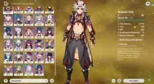 Conta Genshin Impact | Arataki Itto + Kazuha + Keqing 