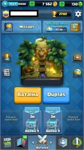 Conta clash royale barata 4 lendarias