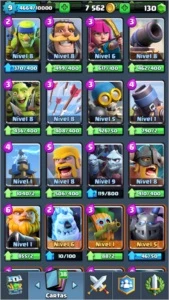 Conta clash royale barata 4 lendarias