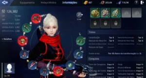 (Sa91) Arqueira Lvl 93, 133K Power, 6 Pets Épicos - MIR4