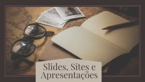 Faço apresentações, slides e sites de seu interesse