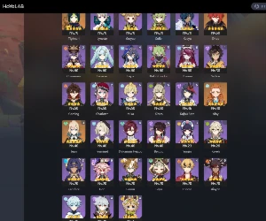 VENDO Conta Hoyoverse= Genshin impact e Honkai star hail