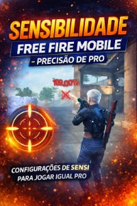 Sensibilidade Free Fire Mobile – Precisão de PRO
