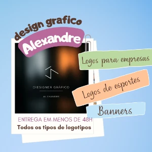 Designer gráfico de logotipos ✅💯 - Serviços Digitais