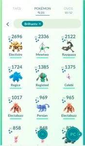 Conta Pokémon Go Lvl35 Com 5389 Pokécoins e Mewtwo Shiny