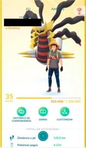 Conta Pokémon Go Lvl35 Com 5389 Pokécoins e Mewtwo Shiny