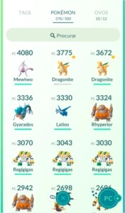 Conta Pokémon Go Lvl35 Com 5389 Pokécoins e Mewtwo Shiny
