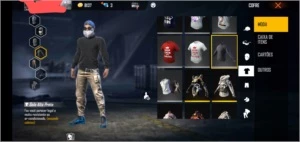 CONTA RARA FREE FIRE