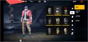 CONTA RARA FREE FIRE