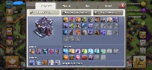 Conta Cv 15 (Valor Negociável) - Clash of Clans