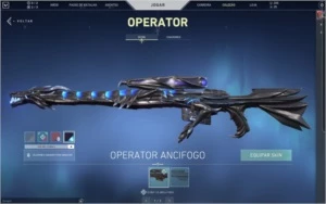 Conta com faca soberania e operator ancifogo - Valorant