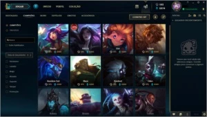 Conta Lol faltando 12 campeões para ter todos - League of Legends