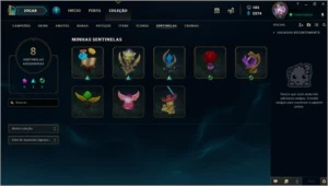 Conta Lol faltando 12 campeões para ter todos - League of Legends