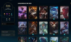 CONTA LOL DIAMANTE 2 (EX GRÃO MESTRE) - League of Legends