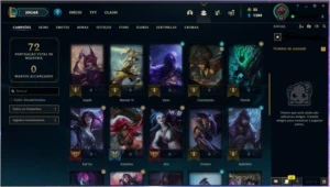 CONTA LOL PLATINA 4 NIVEL 63 - League of Legends