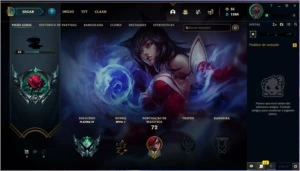 CONTA LOL PLATINA 4 NIVEL 63 - League of Legends