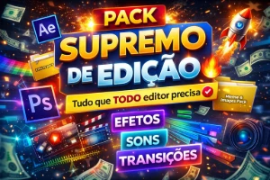 Pack Completo De Edição Pro ⚡ Eleve Seus Vídeos De Nível - Outros