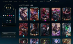 Conta LOL Diamante II - League of Legends