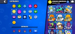 Conta De 2018 Colecionador / 90 Brawlers / Shelly Estelar - Brawl Stars