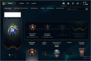 BRONZE I + 56 CHAMPS/54 SKINS PRA VENDER LOGO!!! - League of Legends LOL