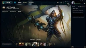 acc Borda Mestre Com Jarvan Vitorioso - League of Legends LOL