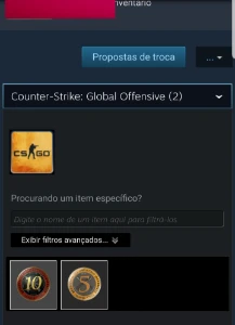 OLD STEAM 17 ANOS COM MEDALHA - Counter Strike CS
