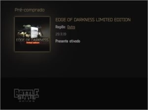ESCAPE FROM TARKOV EDGE OF THE DARKNESS EDITION 100 DOLARES - Outros