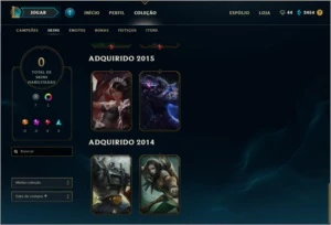 Conta Lol Diamante 5 (ryze Triunfante) - League of Legends
