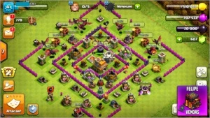 Centro de Vila 7!!! - Clash of Clans
