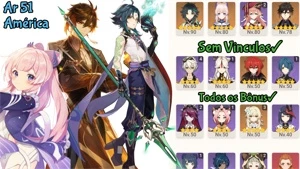 Xiao+Jade Zhongli e Kokomi - Genshin Impact