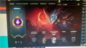 Vendo conta de LOL com 120+ skins nivel 196 unranked - League of Legends