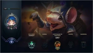 Conta Plat4 273 skins - League of Legends LOL