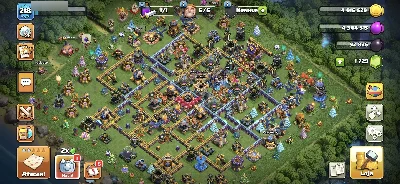 Conta Clash Of Clans Cv 18 👑💪