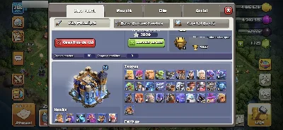 Conta Clash Of Clans Cv 18 👑💪