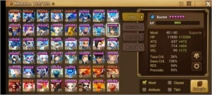 Acc incrível com 2 LD e vários NAT5 - Summoners War