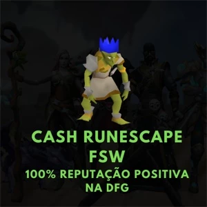 VENDA DE CASH/GOLD/MONEY PARA RUNESCAPE FSW RS