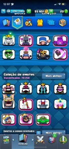 Conta clash Royale, nível 13 com 8 anos de jogo - Clash of Clans