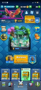 Conta clash Royale, nível 13 com 8 anos de jogo