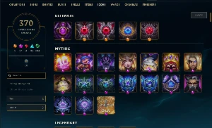 Conta Mestre Soloq 65% Winrate Com Vários Emotes Antigos - League of Legends LOL