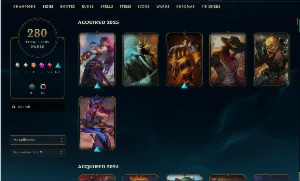Conta Mestre Soloq 65% Winrate Com Vários Emotes Antigos - League of Legends LOL