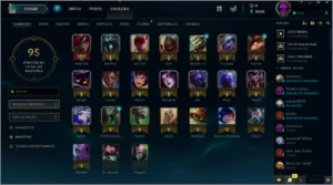 CONTA DE LOL - PRATA 1 - 25 CHAMPIONS - 5 SKINS - League of Legends