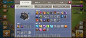 Conta de clash of clans