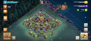 Conta de clash of clans