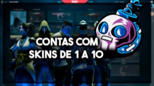 Contas NFA com skins de 1 a 10 - Valorant