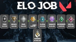 Elojob Valorant - O Mais Barato!