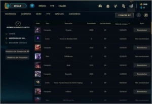 Conta Bronze 3 com 950 RP - League of Legends LOL