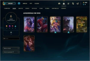 Conta Bronze 3 com 950 RP - League of Legends LOL