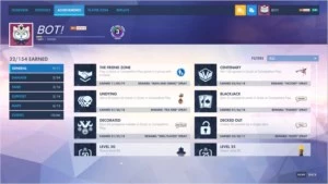 Conta Overwatch - Lv684,112 Items Legendarios,Sem Comp Rank - Outros
